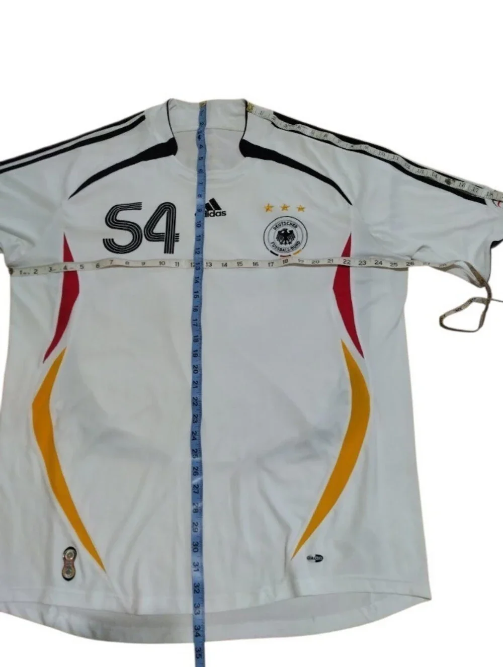 Vintage T-Shirt Jersey Size 2XL DFB Germany World Cup 2006 #54 Southerland The S